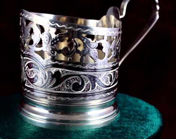 подстаканник из серебра скупка