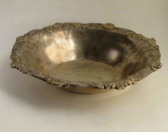 старинная тарелка из серебра скупка