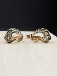 Золотые серьги с бриллиантами купить спб