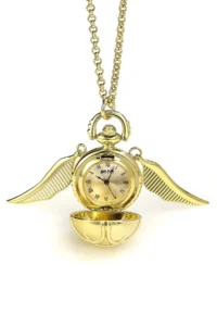 Золотые часы ожерелье
