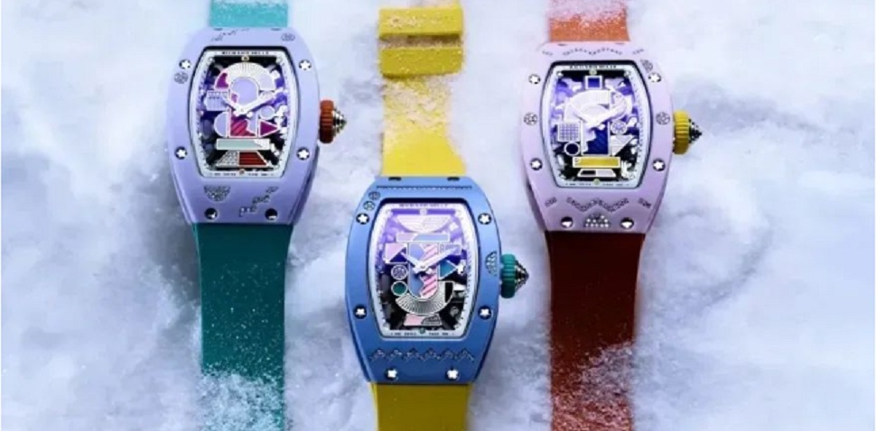 Часы из керамики с бриллиантами