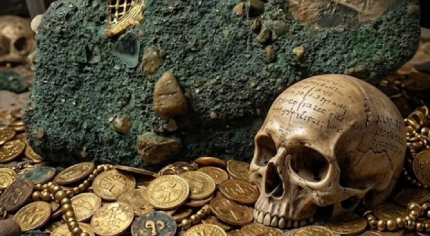 Золото с пиратского корабля