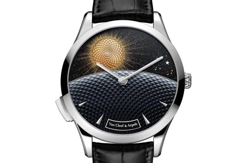 Van Cleef & Arpels — часы с солнцем и луной